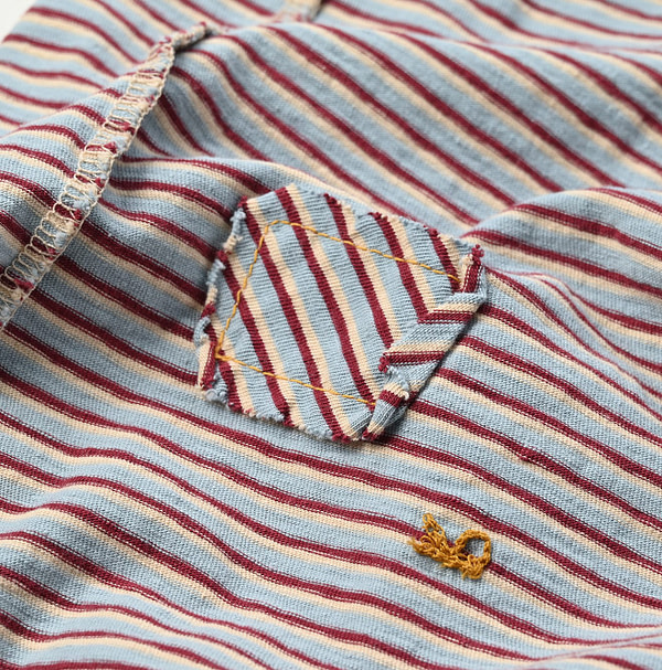 Ivy Border Tenjiku 908 Loafer Polo Shirt Detail