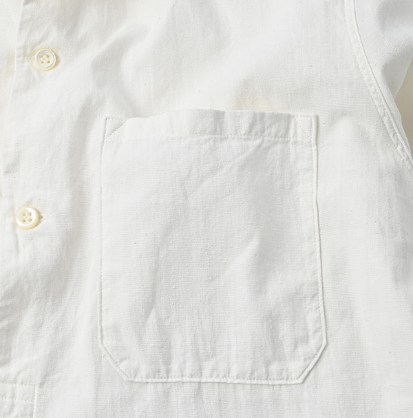 Khadi OX 908 Grandpa Pull Shirt Detail