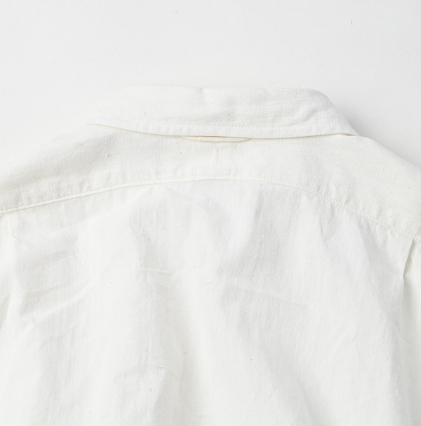 Khadi OX 908 Grandpa Pull Shirt Detail