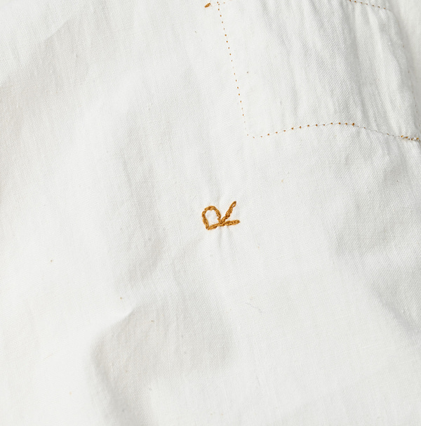 Khadi OX 908 Grandpa Pull Shirt Detail