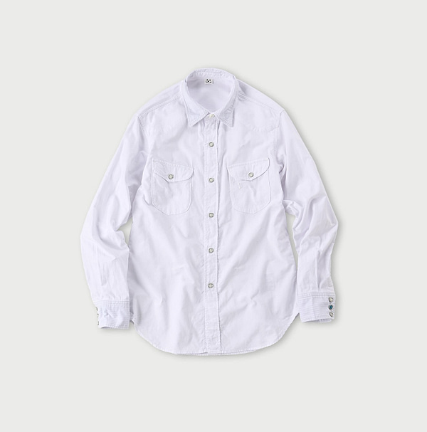 504 OX 908 Eastern Shirt Ice Chambray