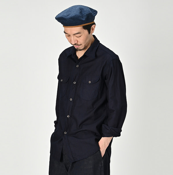 Indigo 504 OX 908 Eastern Shirt Male Model