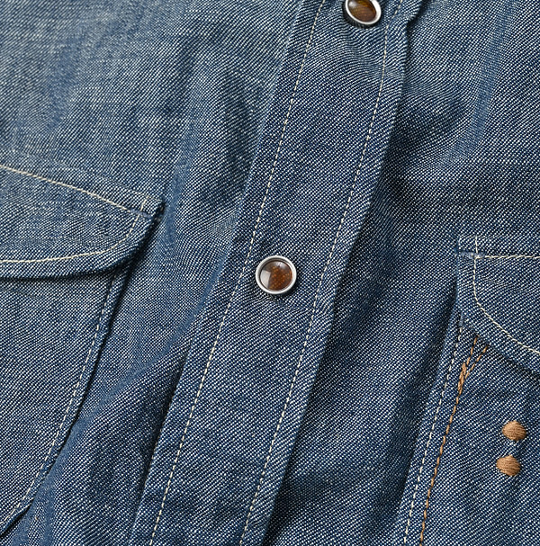 Dungaree Denim 908 Eastern Shirt Nou Detail