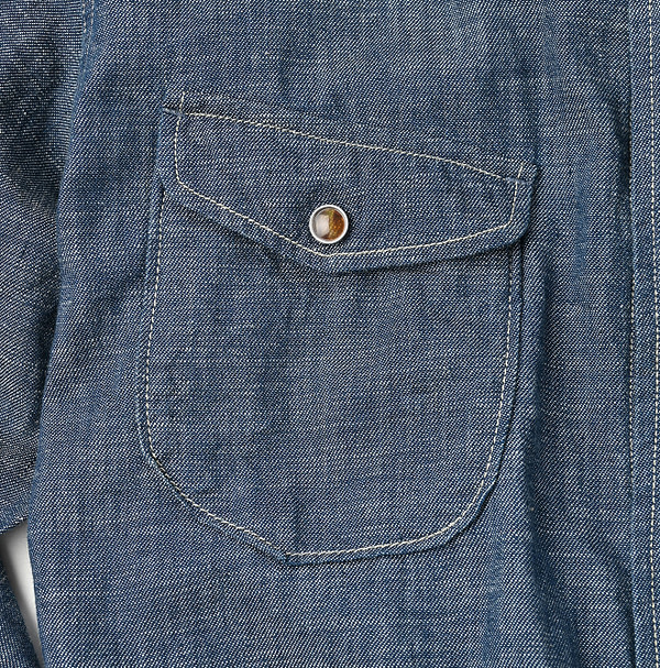 Dungaree Denim 908 Eastern Shirt Nou Detail