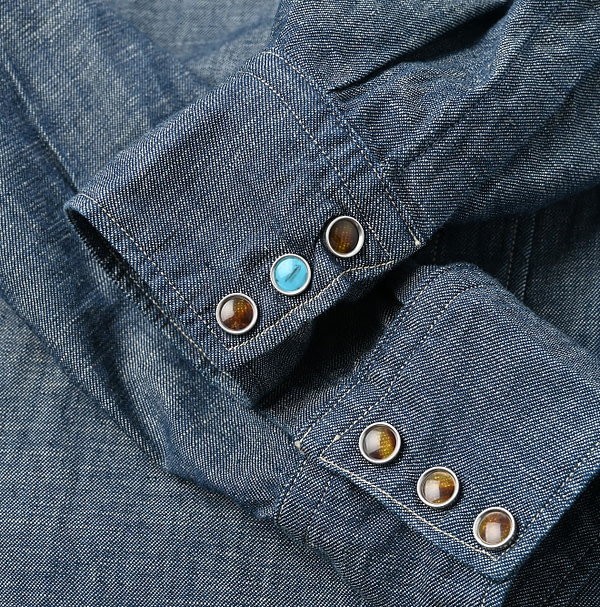 Dungaree Denim 908 Eastern Shirt Nou Detail