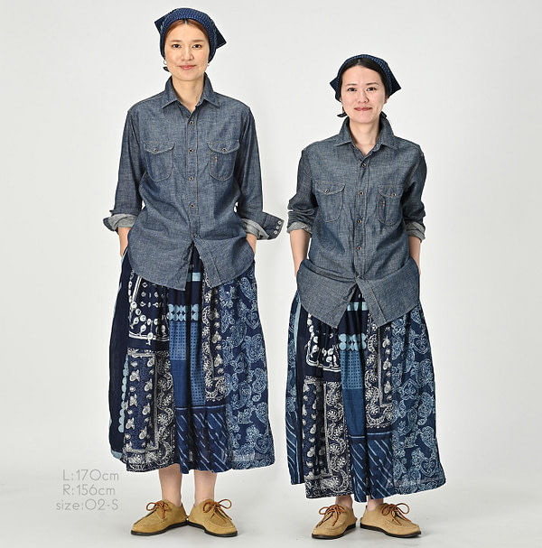 Dungaree Denim 908 Eastern Shirt Nou Female Models