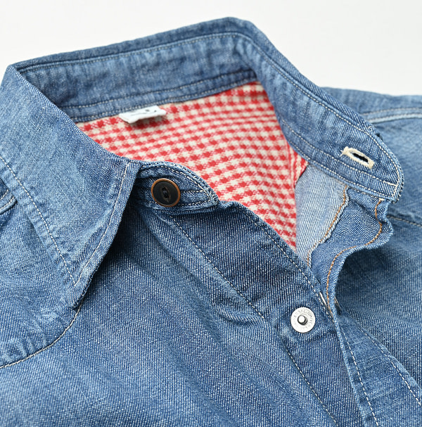 Dungaree Denim 908 Eastern Shirt Jyu Detail