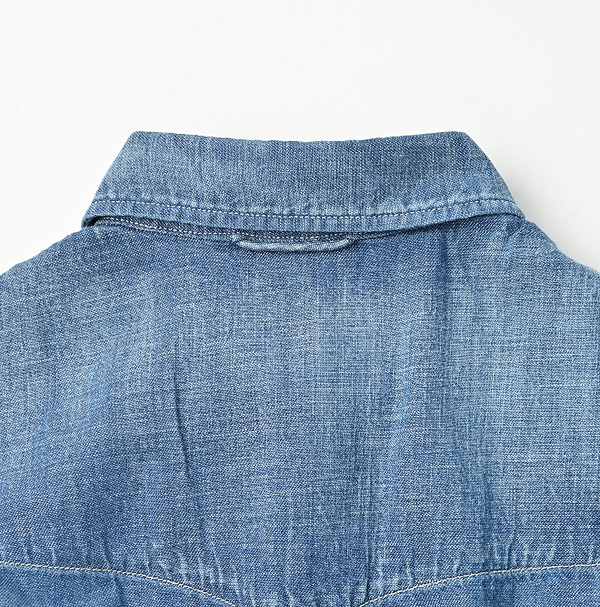 Dungaree Denim 908 Eastern Shirt Jyu Detail