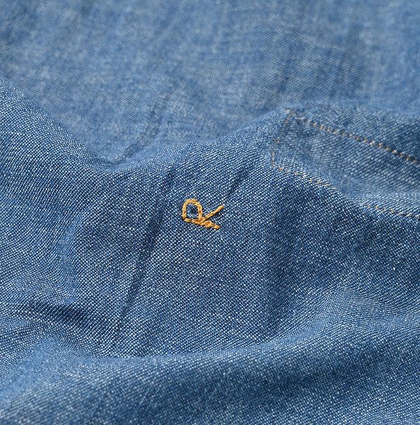 Dungaree Denim 908 Eastern Shirt Jyu Detail