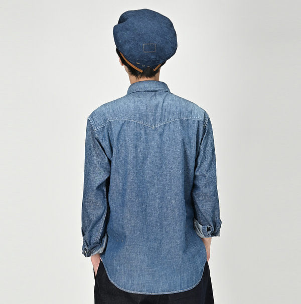 Dungaree Denim 908 Eastern Shirt Jyu Male Model