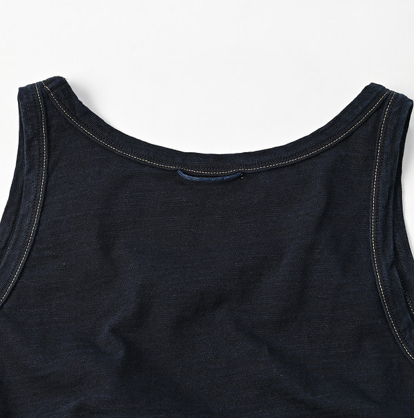 Indigo Tenjiku Camisole Sumi Detail