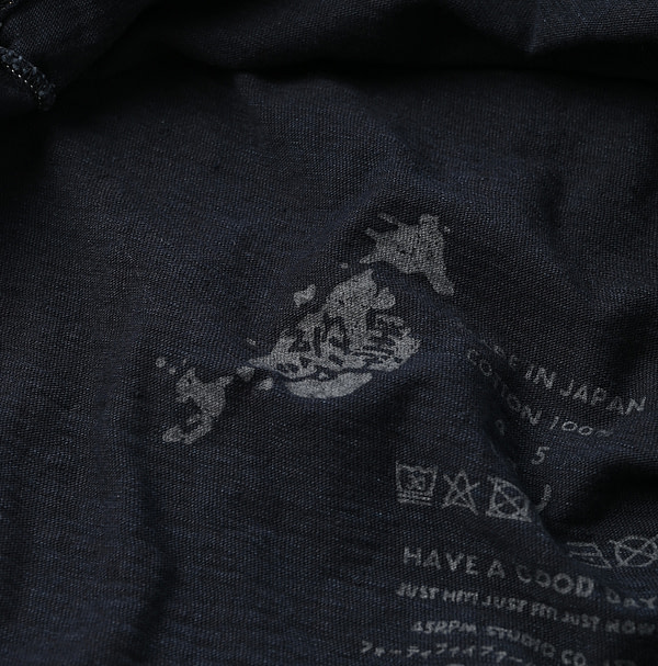 Indigo Tenjiku Camisole Sumi Detail