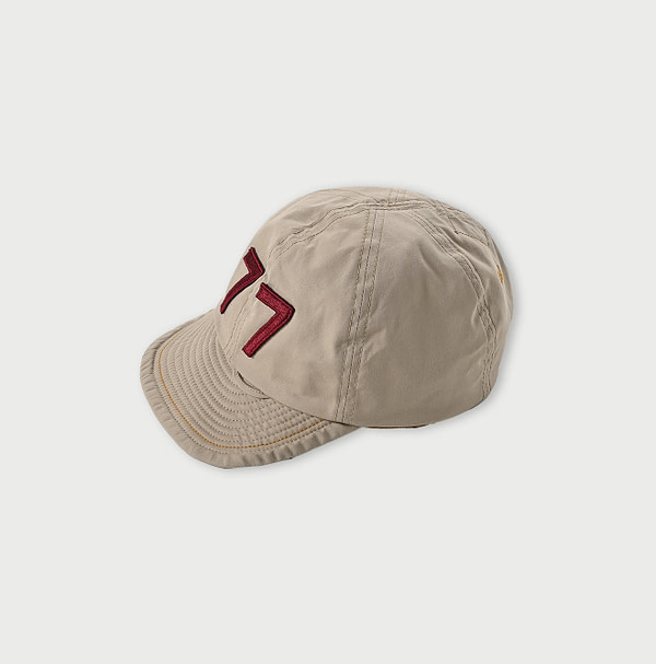 Cotton Nylon Cook Weather Cap Beige