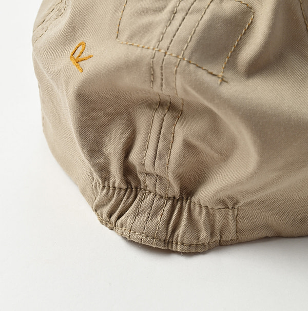 Cotton Nylon Cook Weather Cap Detail