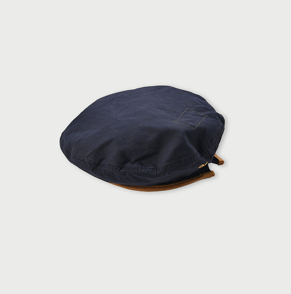 Cotton Nylon Cook Weather Beret Navy