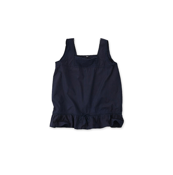 Indigo Batiste Cutwork Camisole Indigo