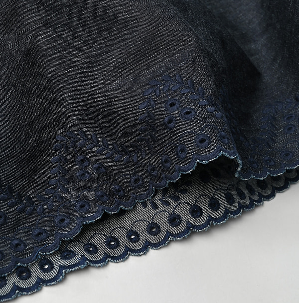 Mugihiko Denim Petti Dress Nou Detail