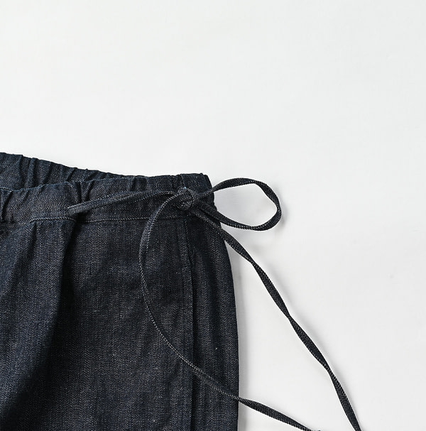 Mugihiko Denim Petti Pants Nou Detail