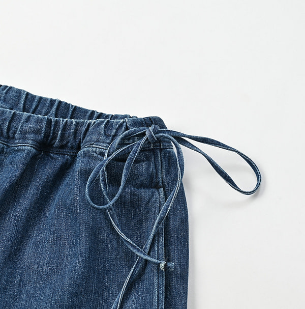 Mugihiko Denim Petti Pants Jyu Detail