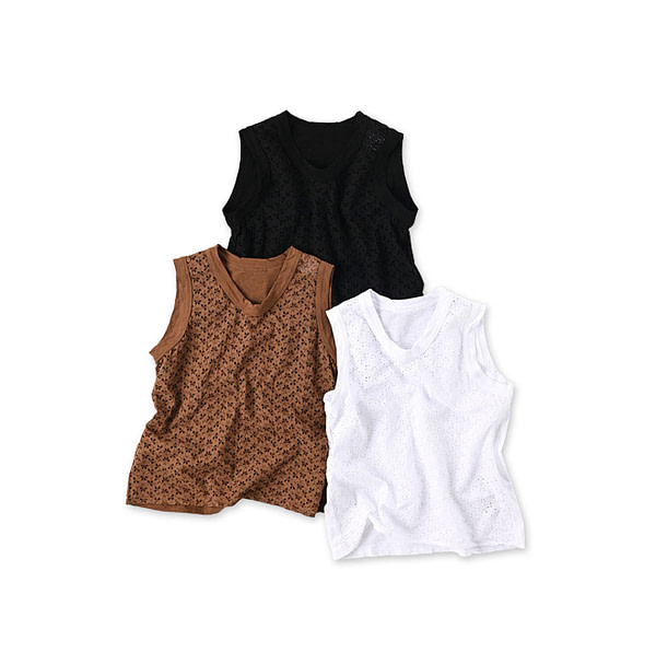 Cutwork x Tenjiku Camisole