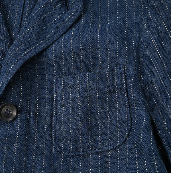 Linen Tweed 908 Blazer Detail