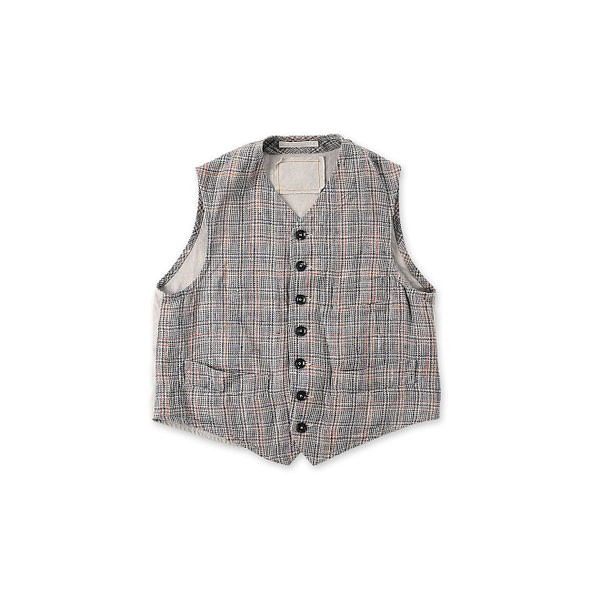 Linen Tweed 908 Vest