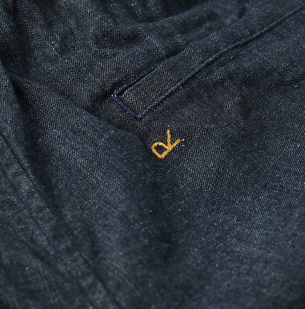 Mugihiko Denim 908 Tent Pants Detail