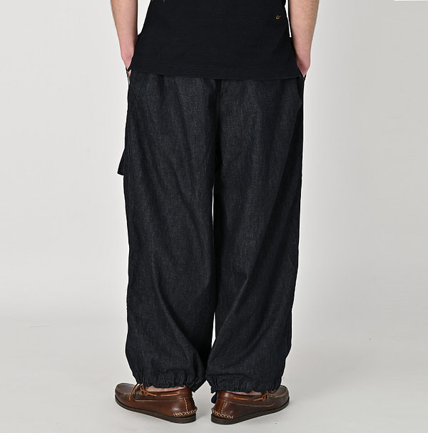 Mugihiko Denim 908 Tent Pants Male Model