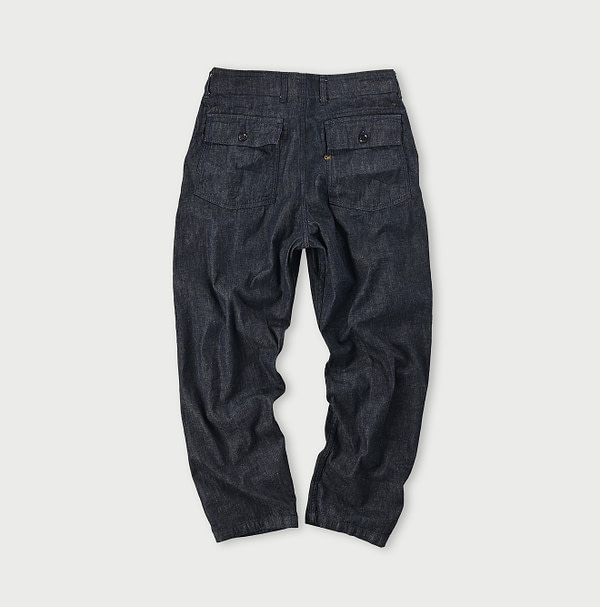 Mugihiko Denim 908 Baker Pants Back