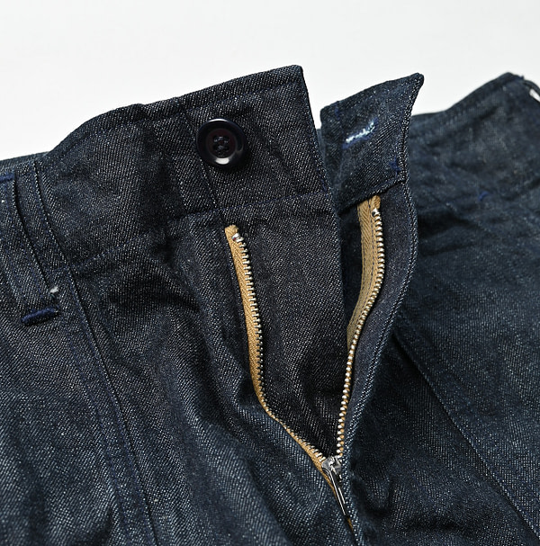 Mugihiko Denim 908 Baker Pants Detail