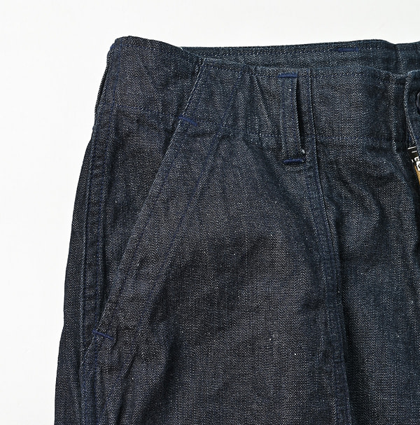 Mugihiko Denim 908 Baker Pants Detail