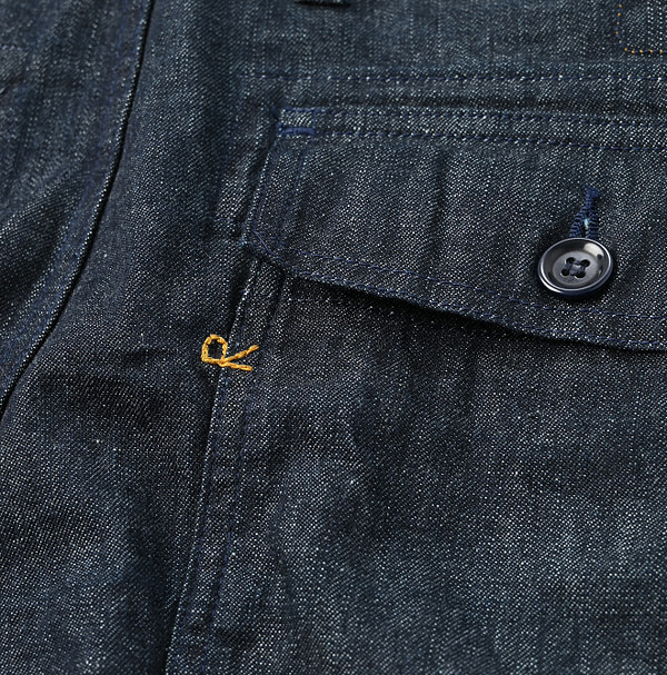 Mugihiko Denim 908 Baker Pants Detail