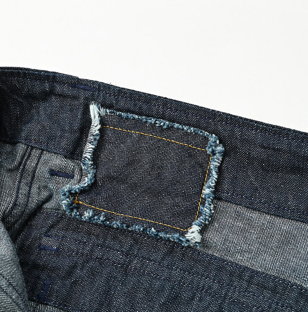 Mugihiko Denim 908 Baker Pants Detail