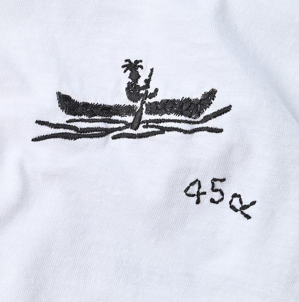 Iron Embroidery Konokki-kun 908 T-shirt Detail