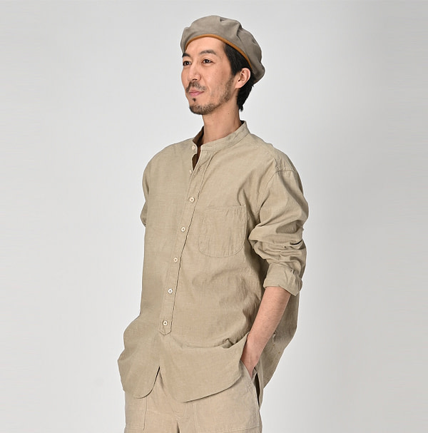 Khadi OX 908 Loafer Stand Shirt Male Model