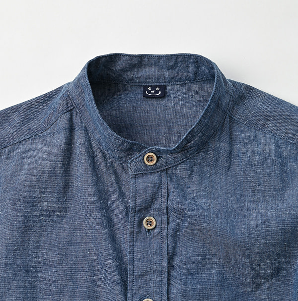 Ai Khadi OX 908 Loafer Stand Shirt Detail