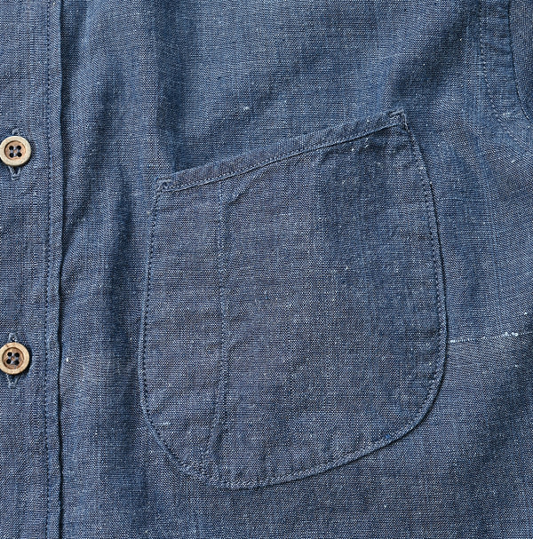 Ai Khadi OX 908 Loafer Stand Shirt Detail