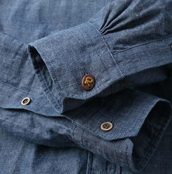 Ai Khadi OX 908 Loafer Stand Shirt Detail