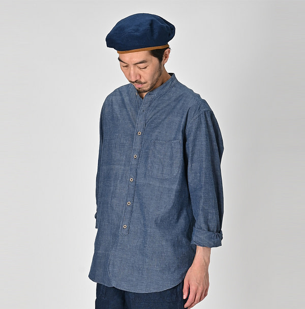 Ai Khadi OX 908 Loafer Stand Shirt Male Model