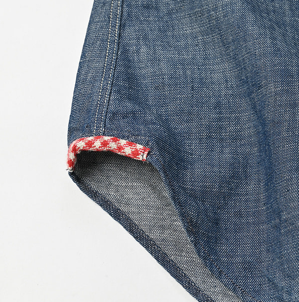 Indigo Dungaree Denim 908 Eastern Shirt Nou Detail