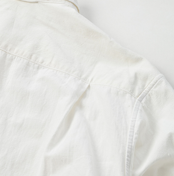 Indian Khadi 908 OX 8-knot Shirt Detail