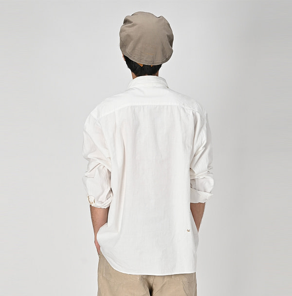 Indian Khadi 908 OX 8-knot Shirt Male Model