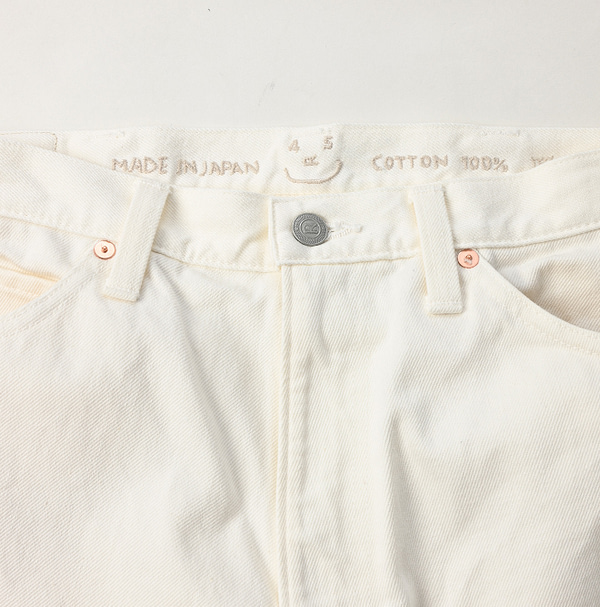 13oz Crosby 5 White Detail