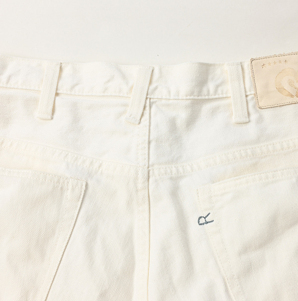 Rye Mugi Denim Crosby White Detail