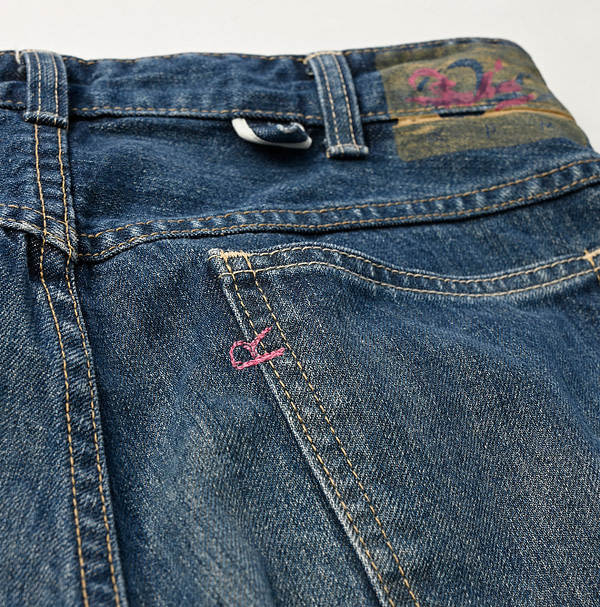 Rye Mugi Denim Charlotte 5 Syou Detail