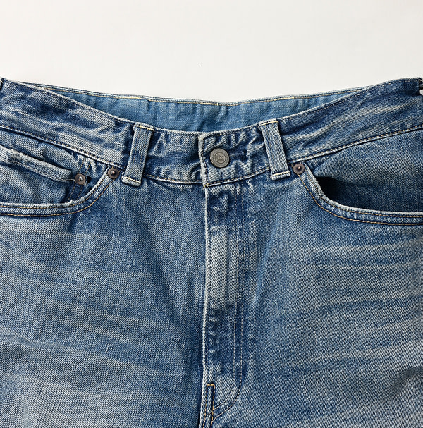 Rye Mugi Denim Stretch New Momohime Distressed Detail