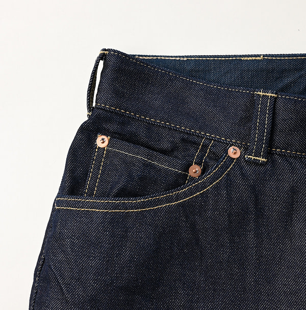 Rye Mugi Denim Stretch New Momohime Nou Detail