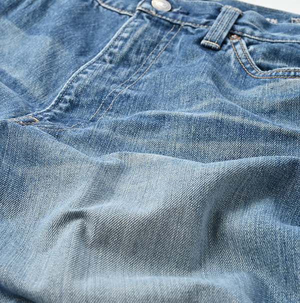 Raimugi Denim Crosby Jyu Detail