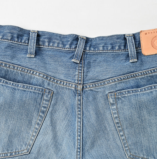 Raimugi Denim Crosby Jyu Detail