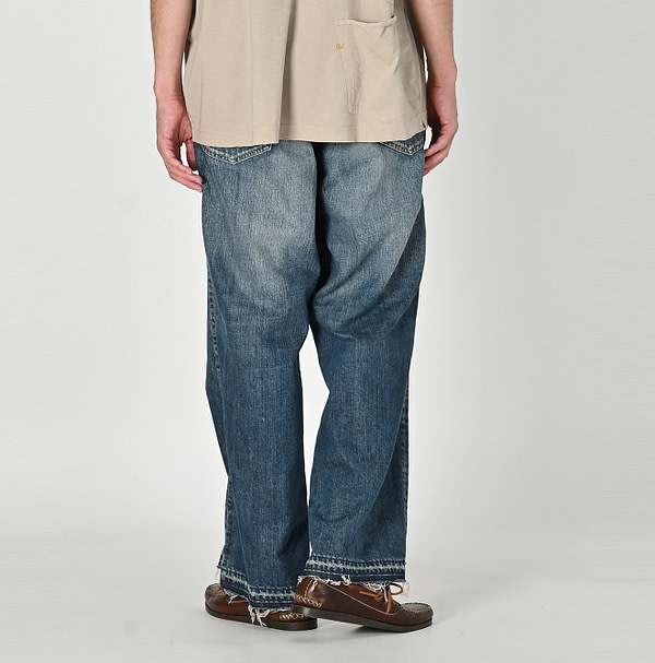 Rye Mugi Denim Cross Over Pants Zyu Male Model